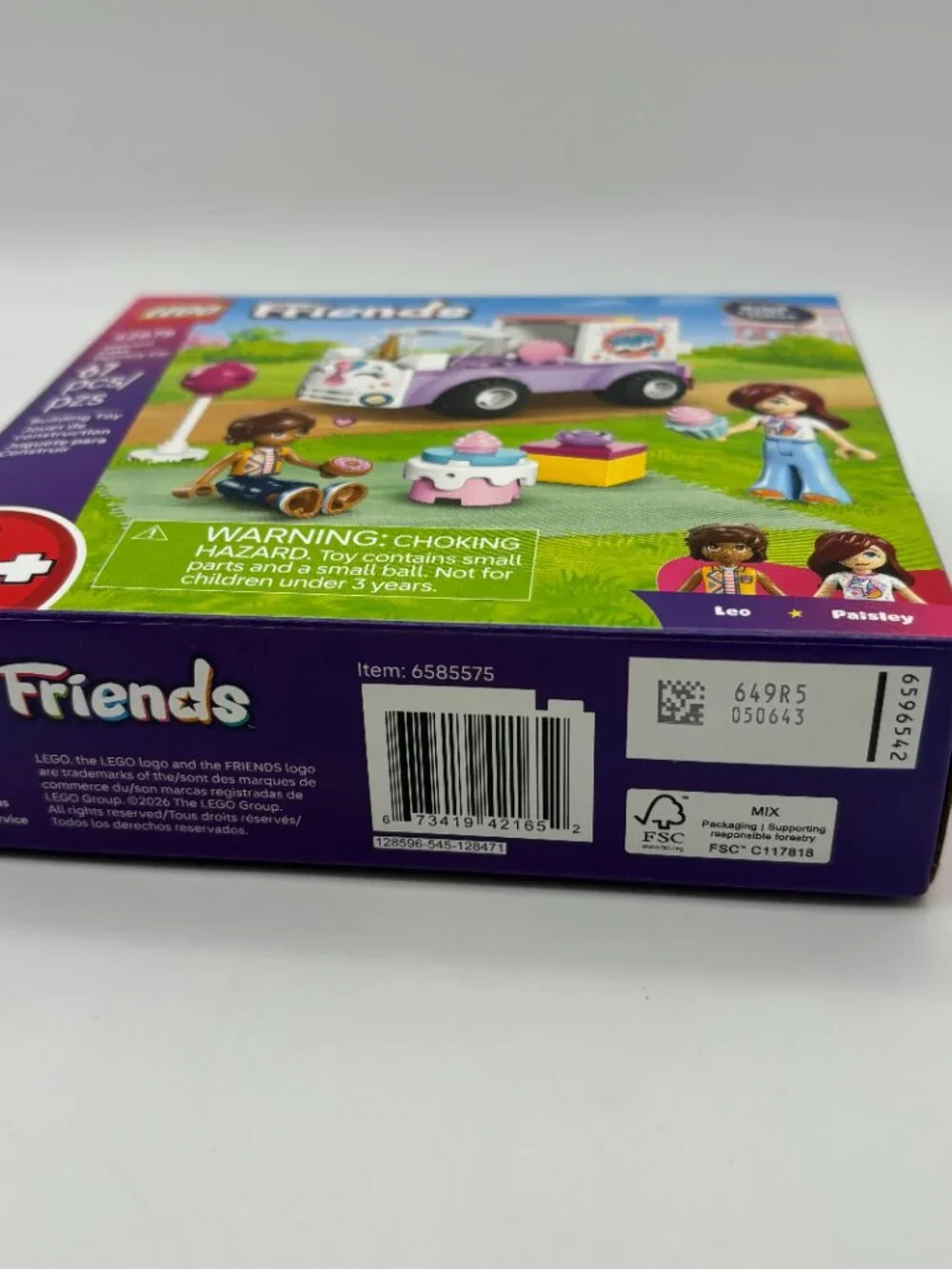 LEGO Friends UNICORN CAKE DELIVERY CAR Building Toy 42675 NEW - Picture 4 of 4